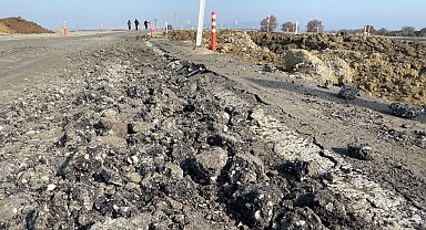 Edirne Keşan'da iki günlük yol bozuldu! CHP'den AK Parti'ye 'beceriksizlik' eleştirisi