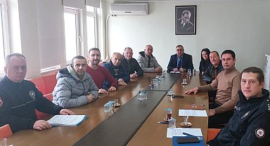 Edirne Keşan'da 'Spor Güvenliği' toplandı