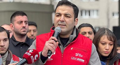 Edirne'de CHP'li gençlerden Genel Başkan Aydın'a tam destek