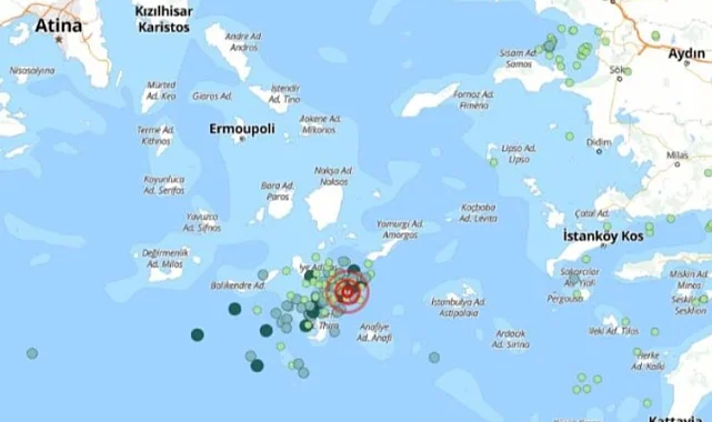 Ege ortalama 7 dakikada bir sallanıyor! 6 günde 450'nin üzerinde deprem kaydedildi