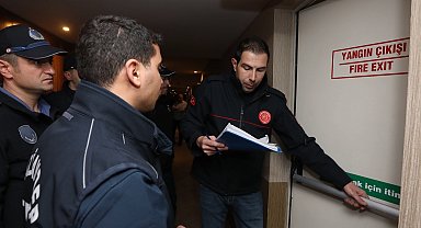 Gaziantep'te yangın riskine karşı yapı denetimleri sürüyor