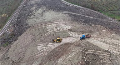 Göbü Şehir Mezarlığı hızla ilerliyor