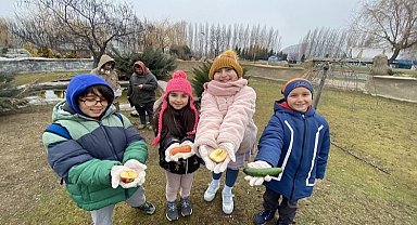 hayvanat bahçesi Eskişehirli minikleri ağırladı