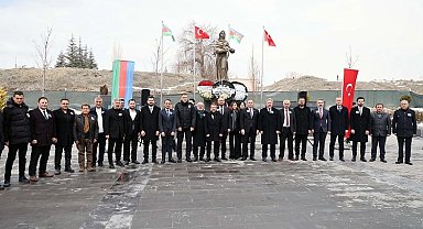 Hocalı şehitlerine Kayseri Talas'ta anma