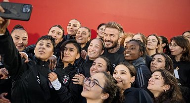 İstanbul'dan David Beckham geçti