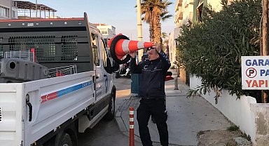 İzmir Güzelbahçe'de zabıta ekipleri işgale geçit vermiyor