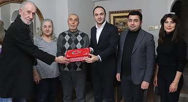 İzmit'te gaziler ve şehit ailelerine vefa ziyareti