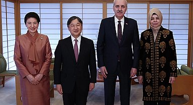 Japonya İmparatoru, TBMM Başkanı Kurtulmuş'u kabul etti