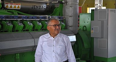 Kayseri Biyogaz Tesisi 5 bin 300 haneye elektrik