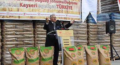 Kayseri Büyükşehir'le tarımda zirveye ilerliyor