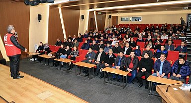 Kayseri Talas personeline ilk yardım eğitimi