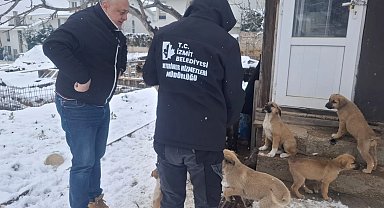 Kocaeli İzmit Belediyesinden soğuk günlerde sıcak destek