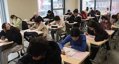 Kocaeli İzmit'te Kurum Kabul Sınavı yapıldı