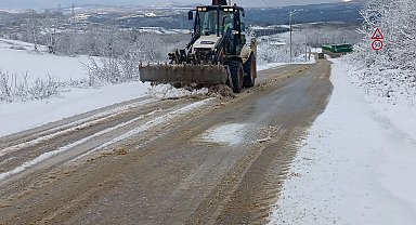 Kocaeli'de gece gündüz yollar açık