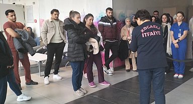Kocaeli'de hastane personeline acil durum eğitimi