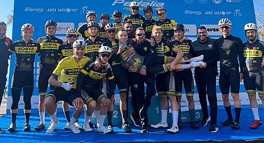 Konya Büyükşehir madalyaya pedalladı