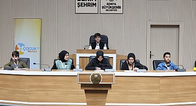 Konya Çocuk Meclisi 'çözüm odaklı' toplandı