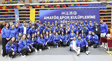 Konya'dan amatör spor kulüplerine 16 milyonluk malzeme desteği