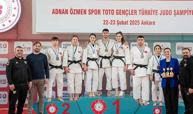 Konyalı Judocular Türkiye Şampiyonası'na damga vurdu