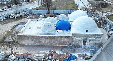 Konya'nın tarihi hamamı Meram'ın yeni gözdesi olacak!