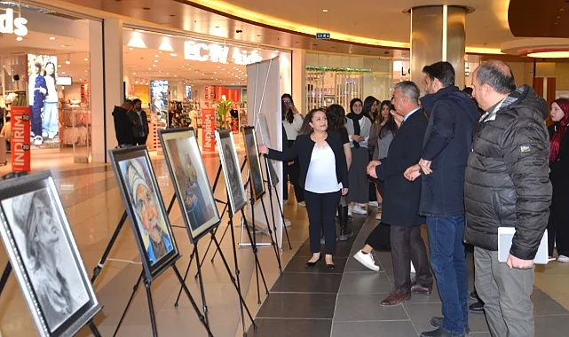 Malatya'dan deprem şehidine "Vefa" sergisi