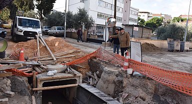 Manisa Akhisar'da yağmur suyu sorununa neşter