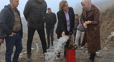 Manisa'da bir köyün daha su sorunu ortadan kaldırıldı