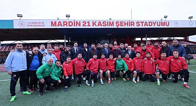 Mardin Valisi'nden Mardin 1969 Spor'a yeni destek sözü
