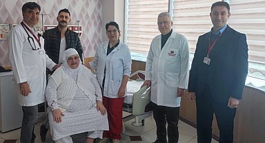 Mardin'de kalbi duran 250 kiloluk hasta kalp masajıyla yaşama tutundu