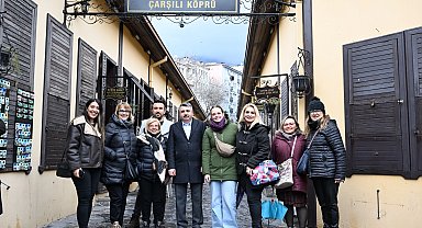 Oktay Yılmaz'dan Bursa'nın Sanat Köprüsüne ziyaret