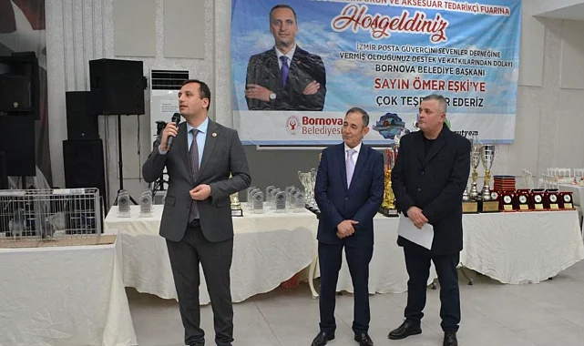 Posta güvercini tutkunları Bornova buluştu