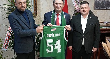 Sakarya Gençlik ve Spor'a atanan Boz'a sportif ziyaret