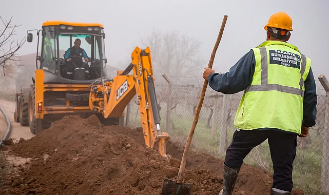 Sakarya Pamukova'nın 3 mahallesine yeni hat