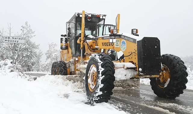 Sakarya'da 30 grup yolu ulaşıma açıldı