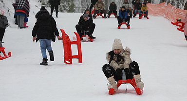 Sakarya'da Akyazı Kızak Şenliği'ne yoğun katılım