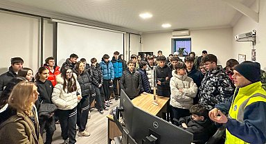 Sakarya'da liseliler suyunun yolculuğunu inceledi