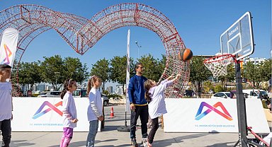 Sporbüs ile çocuklar eğlenceli tatil yaptı