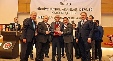 TÜRFAD Kayseri'den Başkan Mustafa Yalçın'a ödül