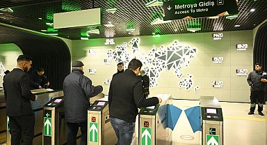 Türkiye'nin en hızlı metrosu rekorunu tazeledi