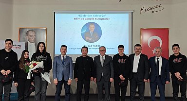 Yazıcı, gençlere temel bilimlerin önemi anlattı