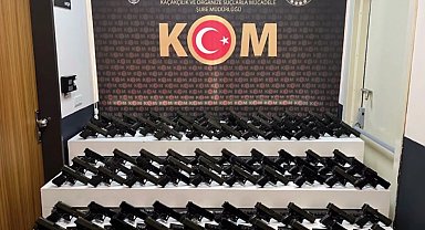 Afyonkarahisar'da binlerce silah ele geçirildi