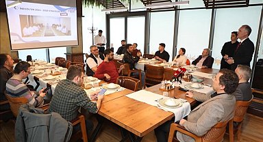 Alper Taban iftarda İnegöllü gazetecilerle buluştu
