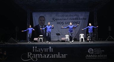 Antalya'da ramazan etkinliklerinde Konyalılar gecesi