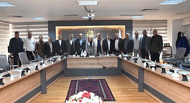 Balıkesir Büyükşehir ziraat odası başkanlarını ağırladı