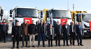 Başkan Erdem: ''Temizlik hizmetleri araç filosu hayırlı olsun''