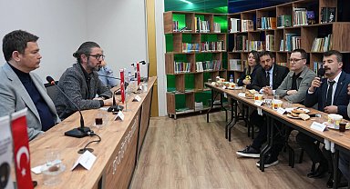 Başkan Erkan Aydın TR Düşünce Kulübü'ne konuk oldu