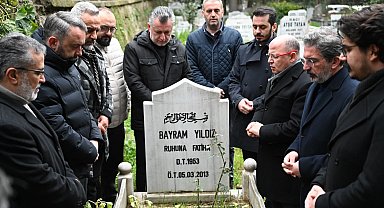 Bayram Yıldız dualarla anıldı