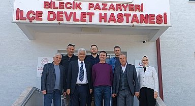 Bilecik Pazaryeri'nde AK Parti'den 14 Mart ziyareti