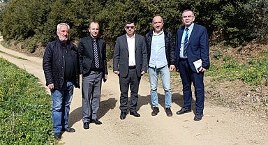 Bursa Gemlik Belediyesi'nden çiftçilere sulama desteği