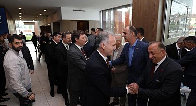 Bursa İnegöl protokolü bayramlaştı
